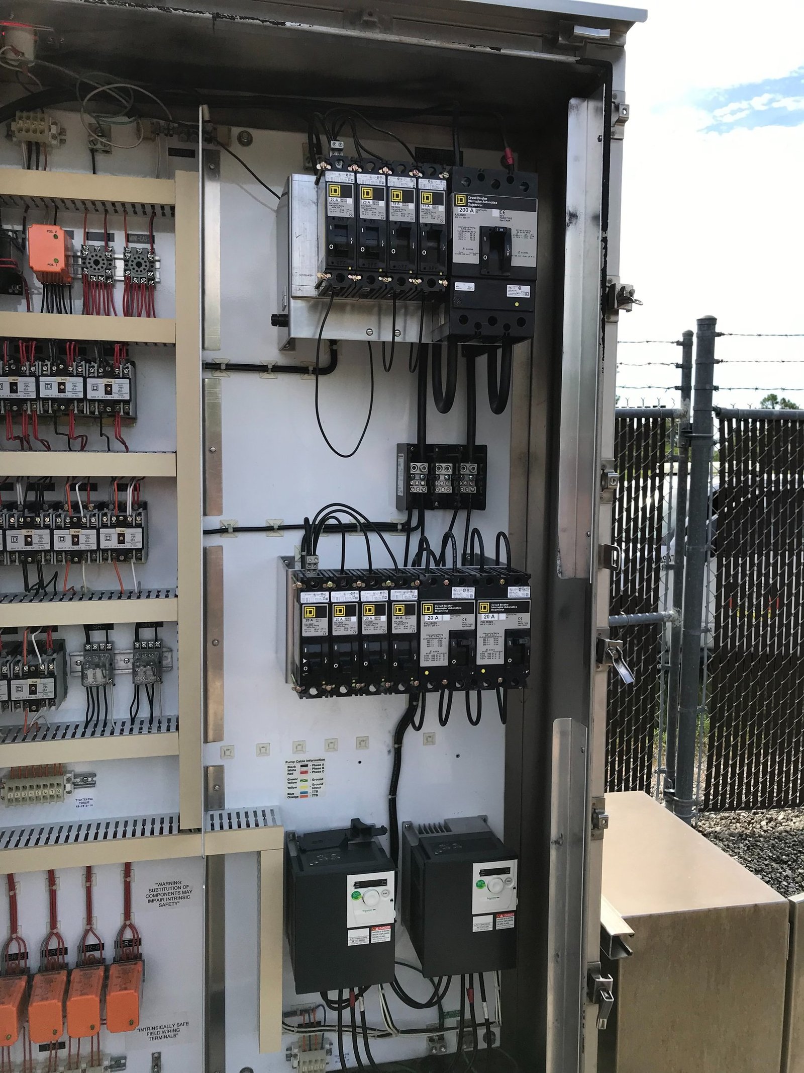 Completed electrical panel upgrade in Miami
